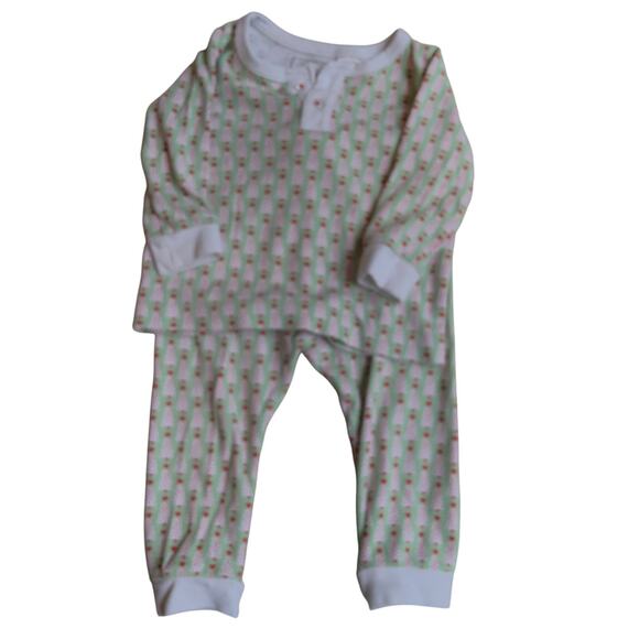 Lila + Hayes Christmas Tree pajamas size 12-18mo - Picture 1 of 3